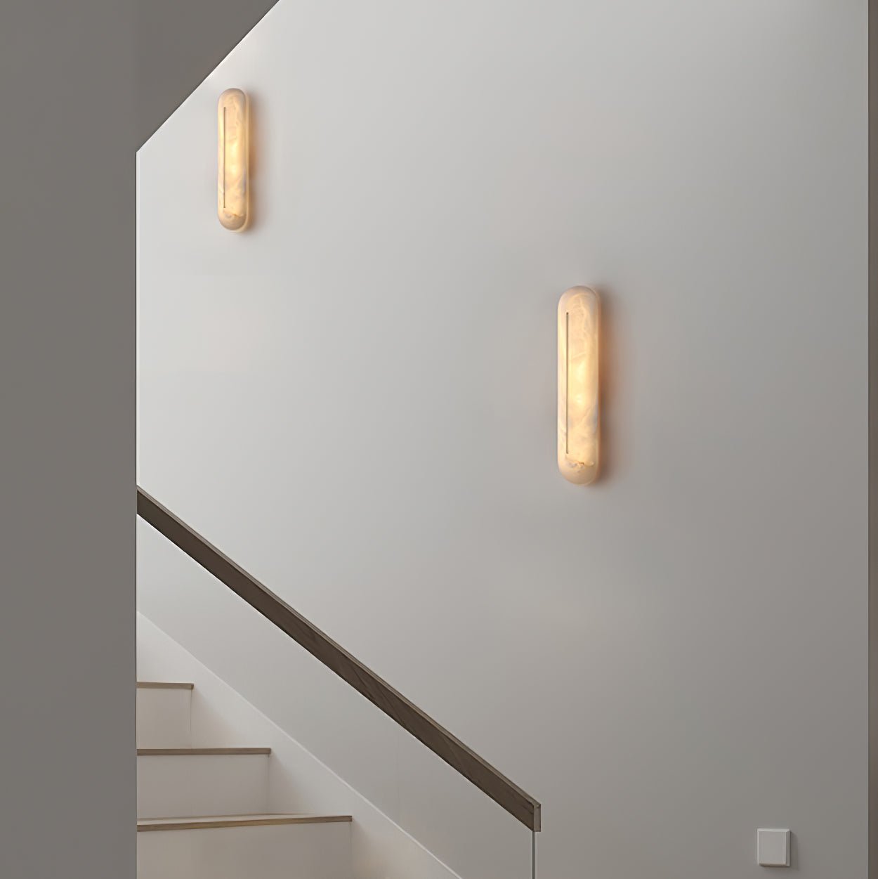 Armaryra Oblong Alabaster Wall Light - Neutralighting