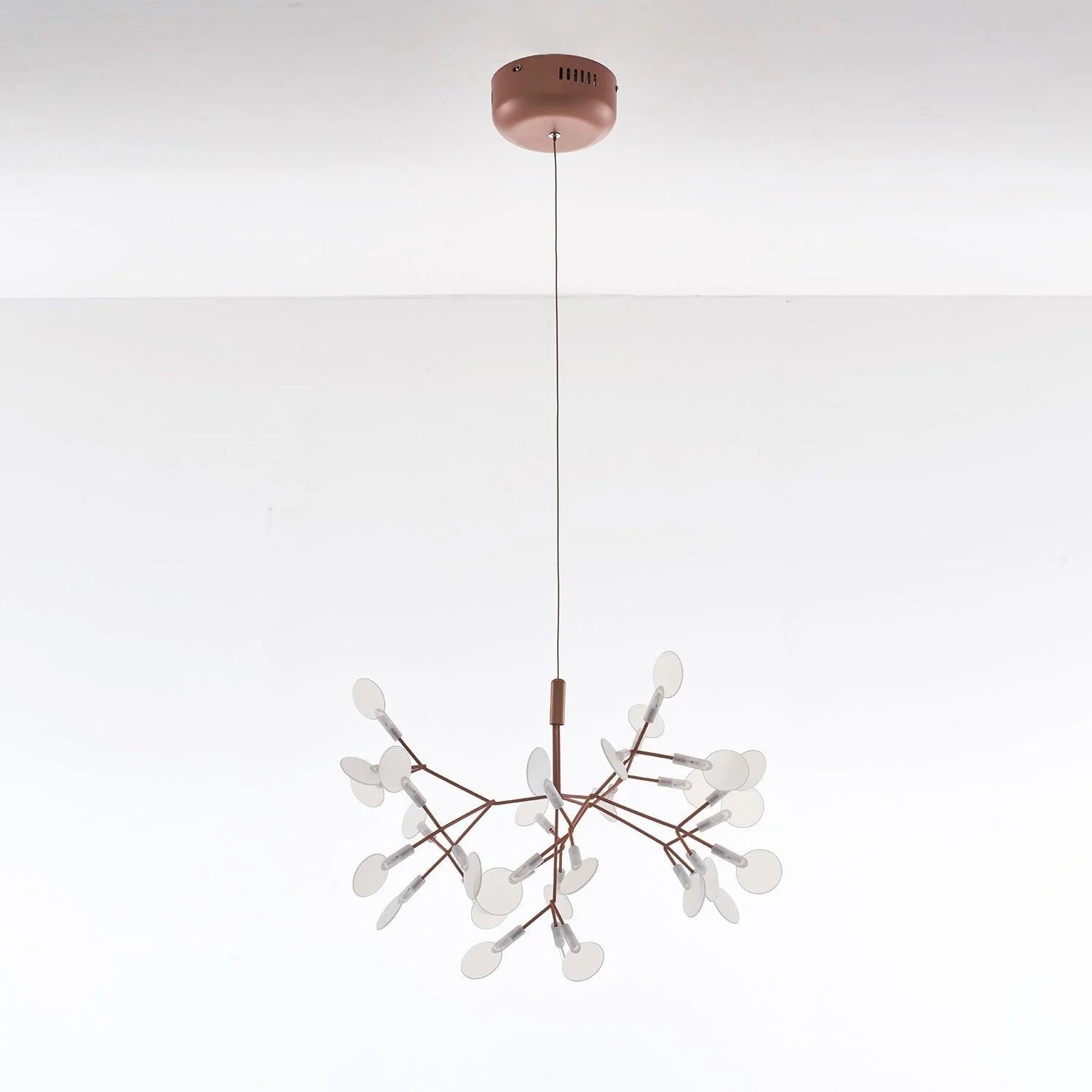 Lior Einzigartiger Sputnik-Kronleuchter im Art-Déco-Stil mit Glühwürmchen-Optik