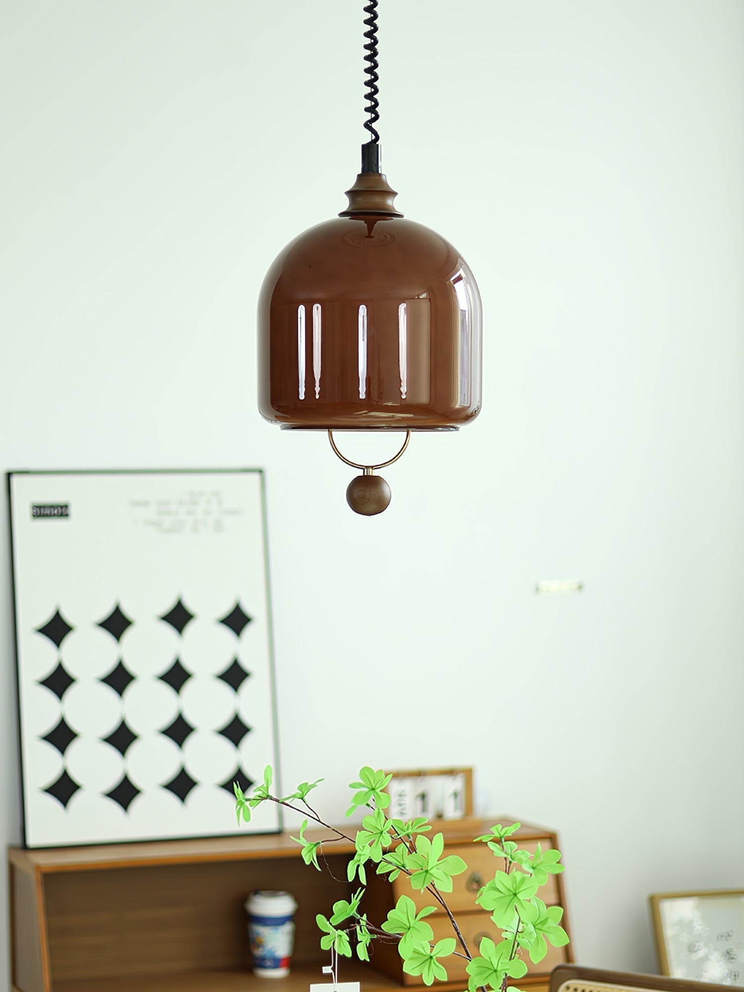 Yael Minimalistisch Holz Pendelleuchte-Letslighting