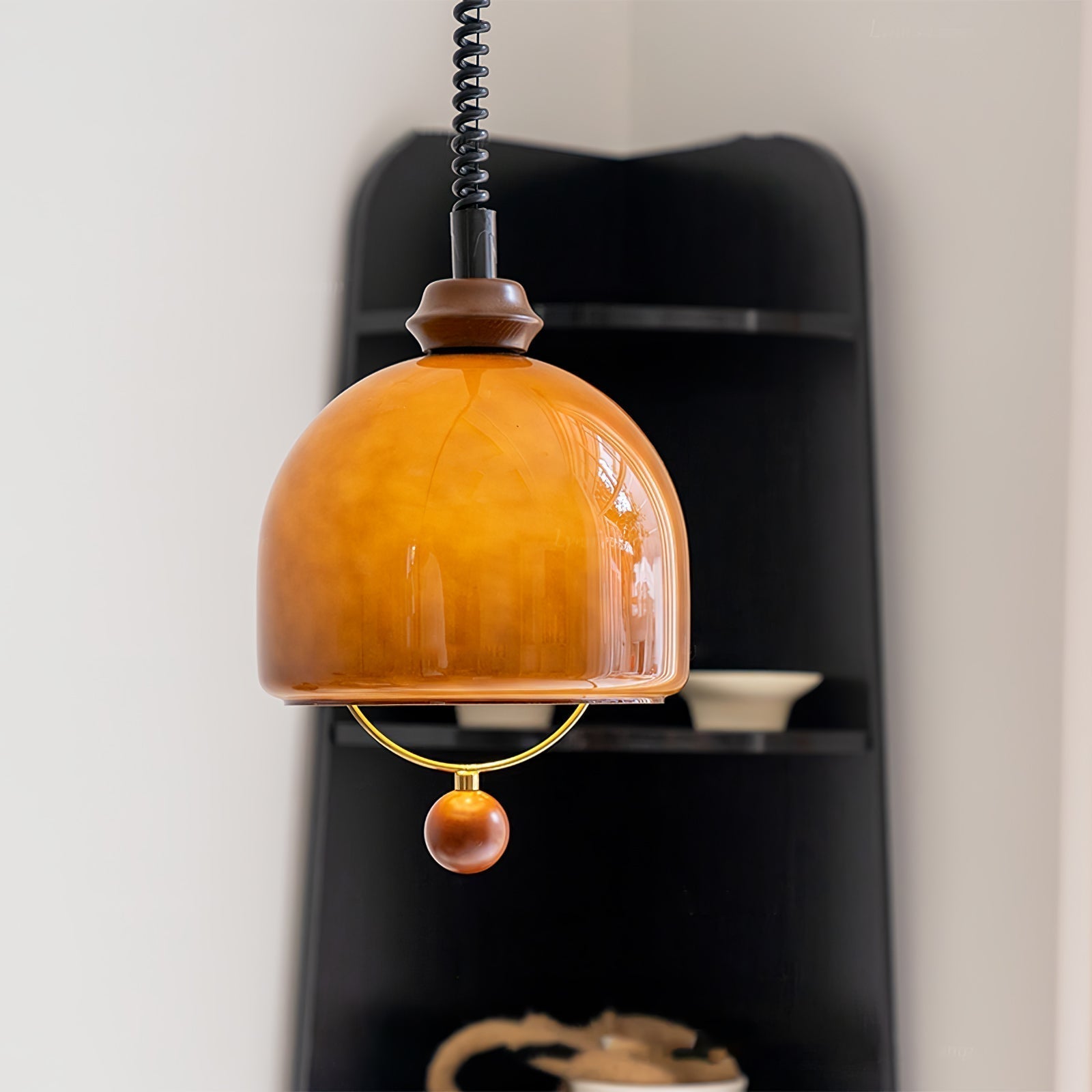 Yael Minimalistisch Holz Pendelleuchte-Letslighting