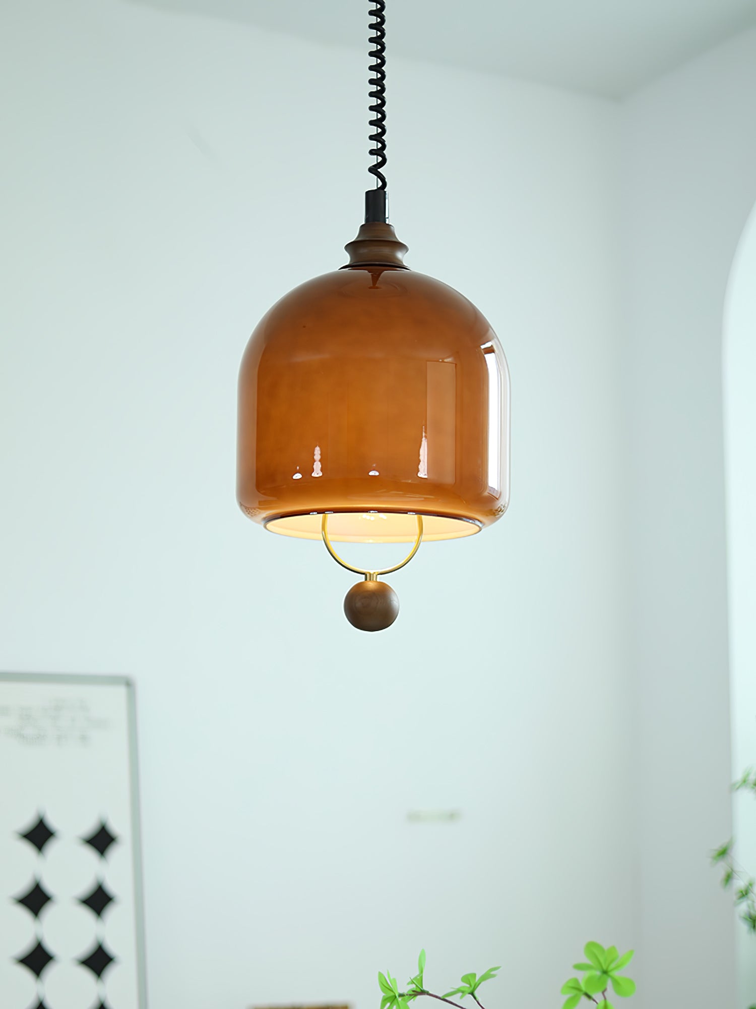 Yael Minimalistisch Holz Pendelleuchte-Letslighting