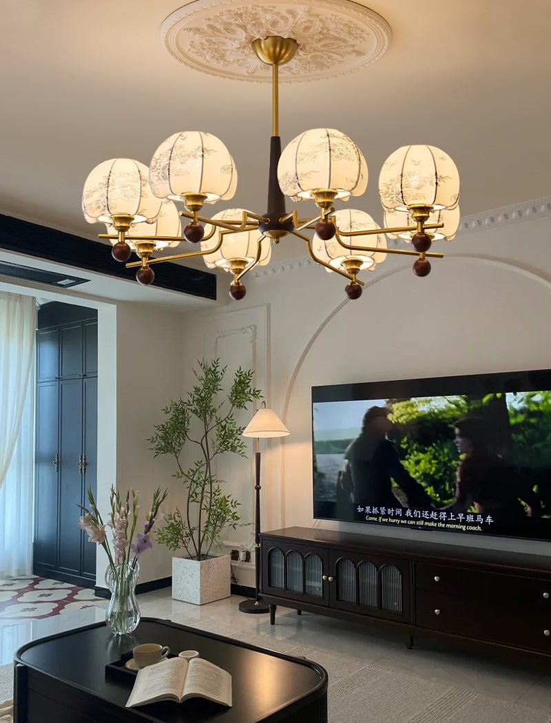 Heritage Bloom Chandelier - Blowlighting