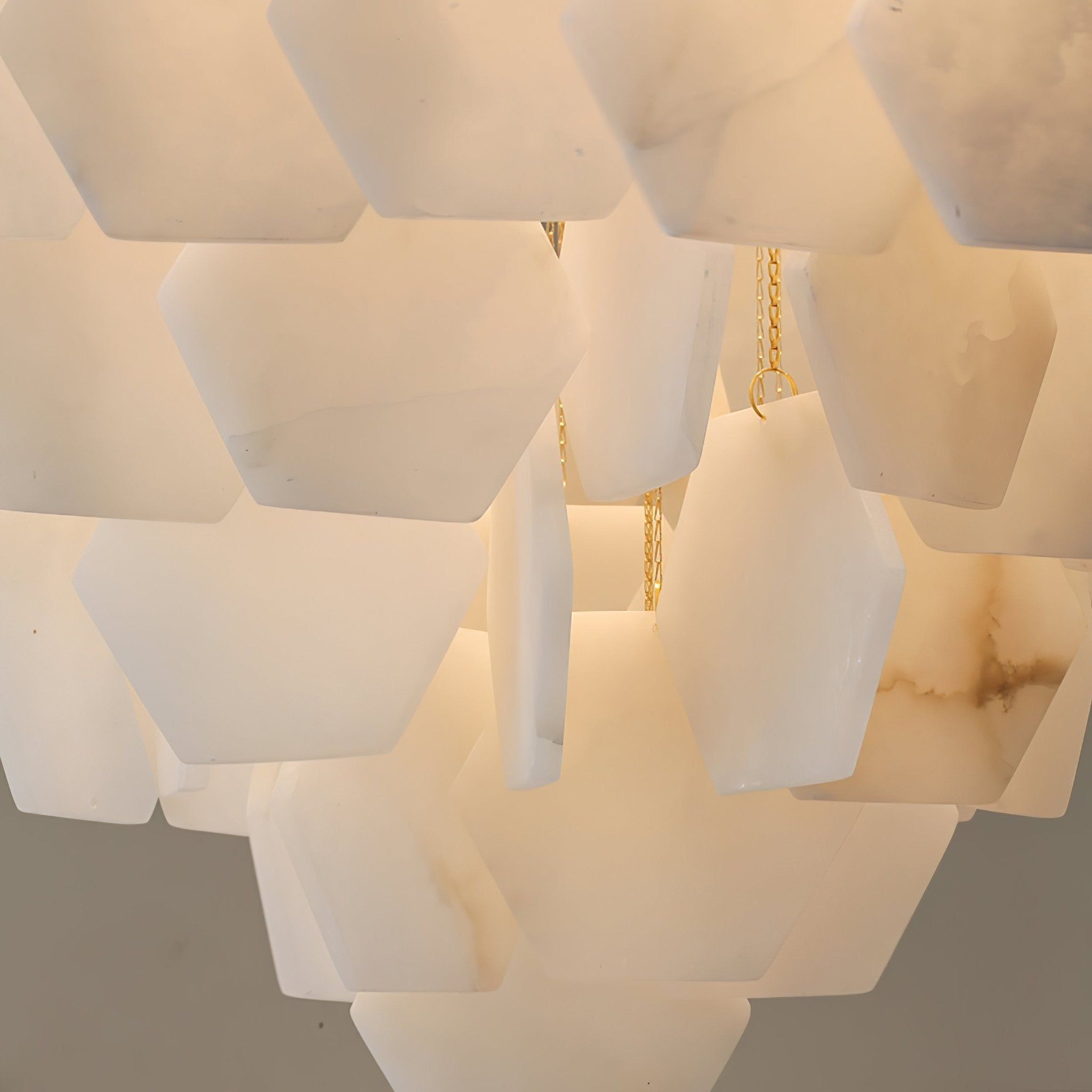 Aurelia Luxury Alabaster Chandelier - Neutralighting