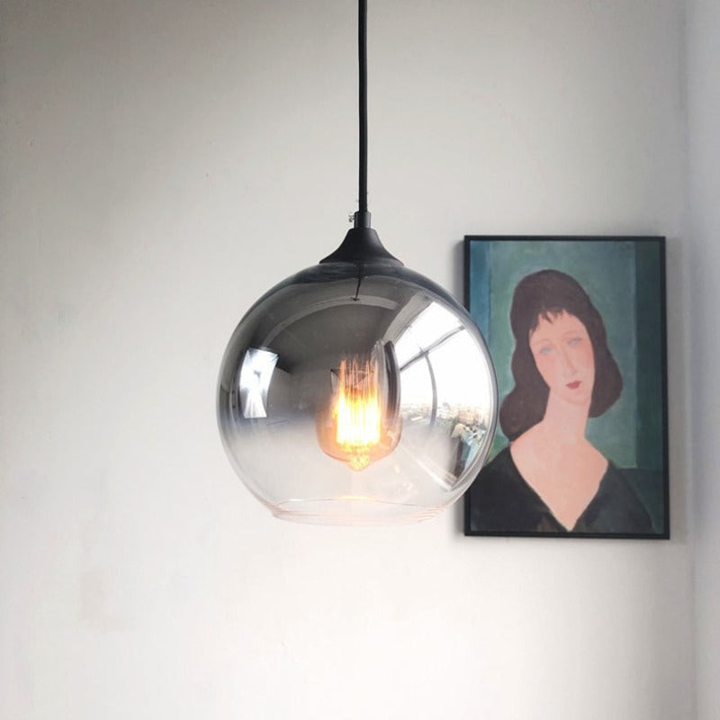 Arisha Modern Kugel LED Pendelleuchte Gold/Silber/Roségold Esszimmer Metall Glas