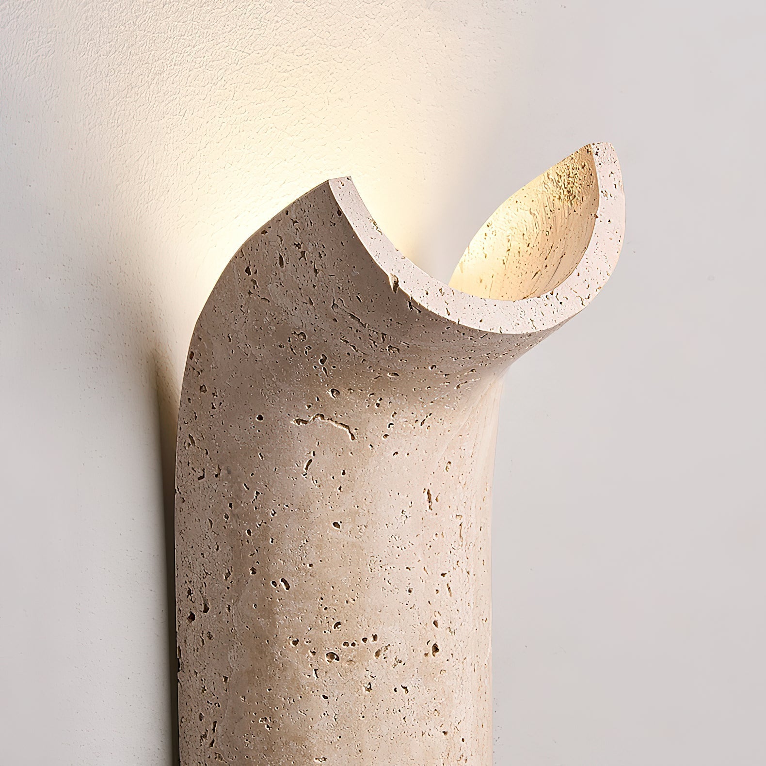Cusolion Modern Minimalist Travertine Wall Lamp - Letslighting