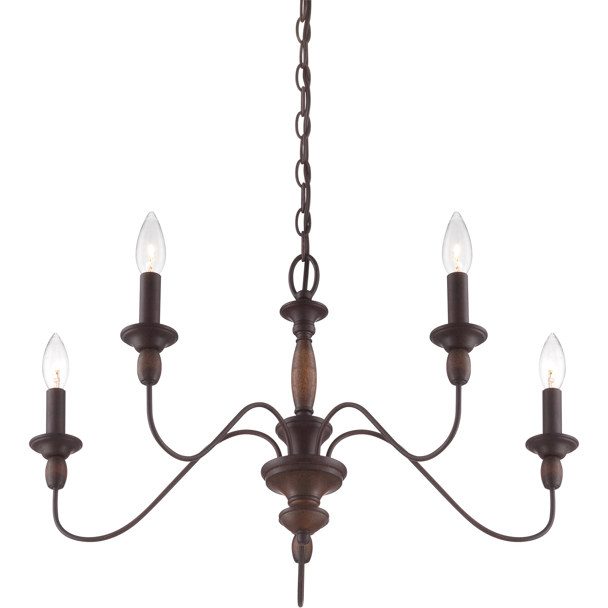 Cutheus Vintage Industrie Holz Kronleuchter-Letslighting