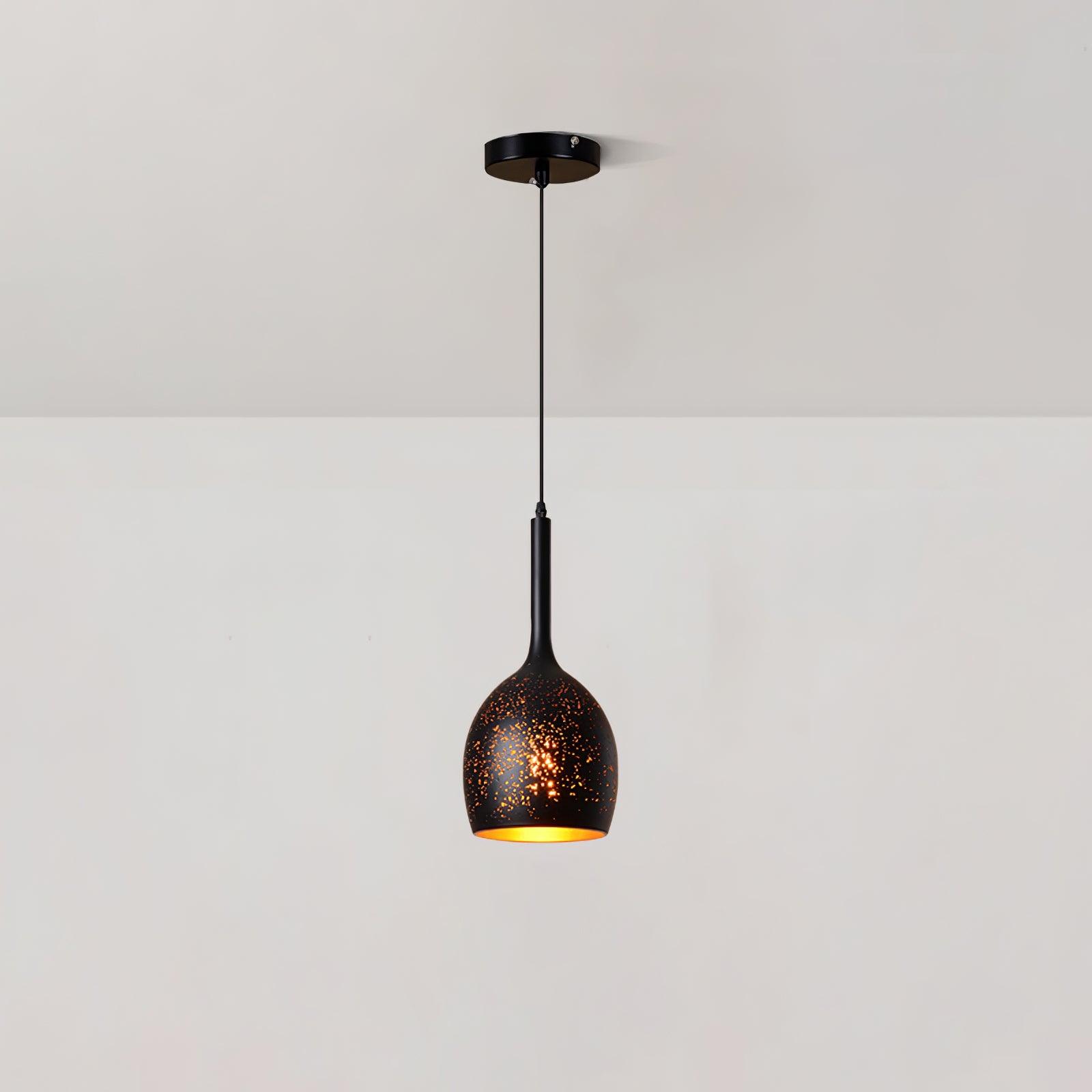 Solara Industrielle Vintage Hohlpendelleuchte-Letslighting