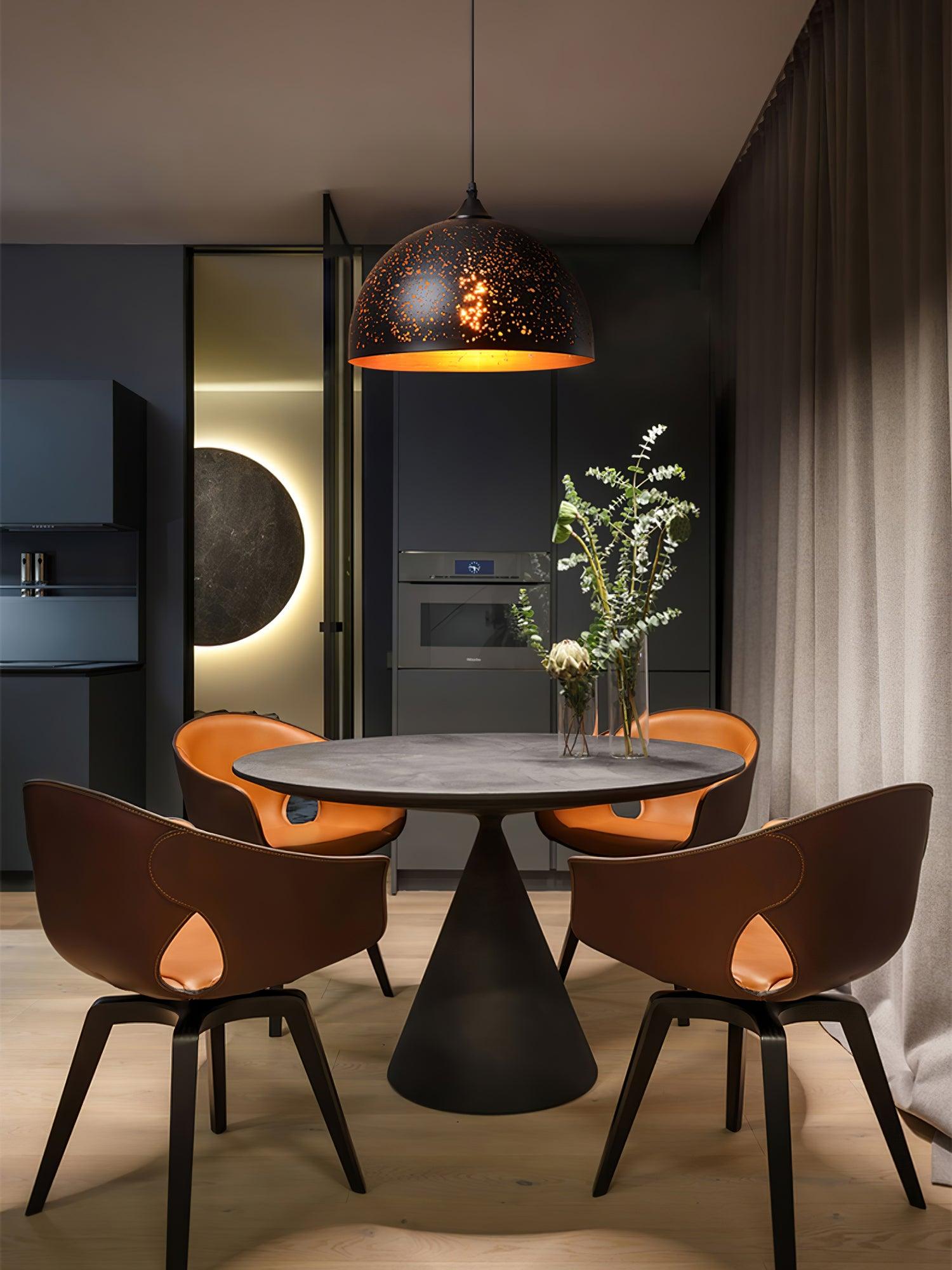 Solara Industrielle Vintage Hohlpendelleuchte-Letslighting