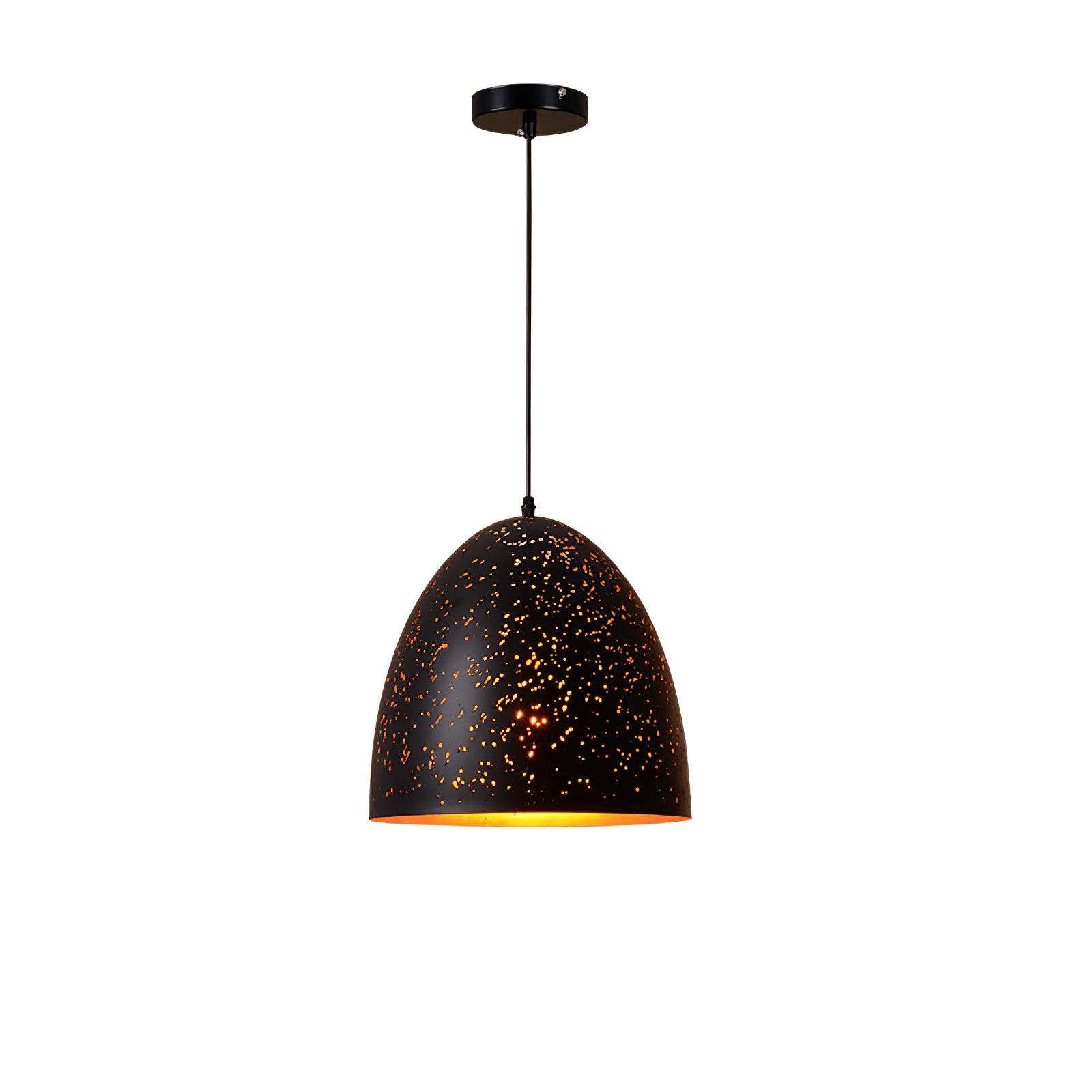 Solara Industrielle Vintage Hohlpendelleuchte-Letslighting
