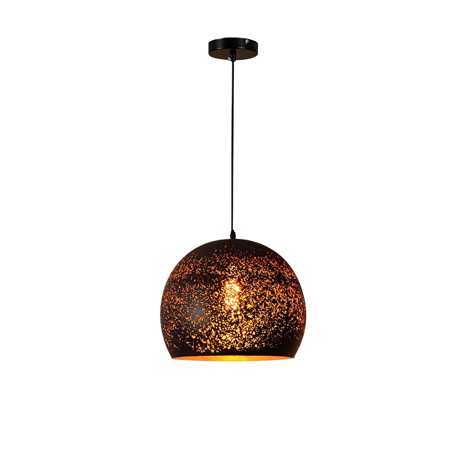 Solara Industrielle Vintage Hohlpendelleuchte-Letslighting