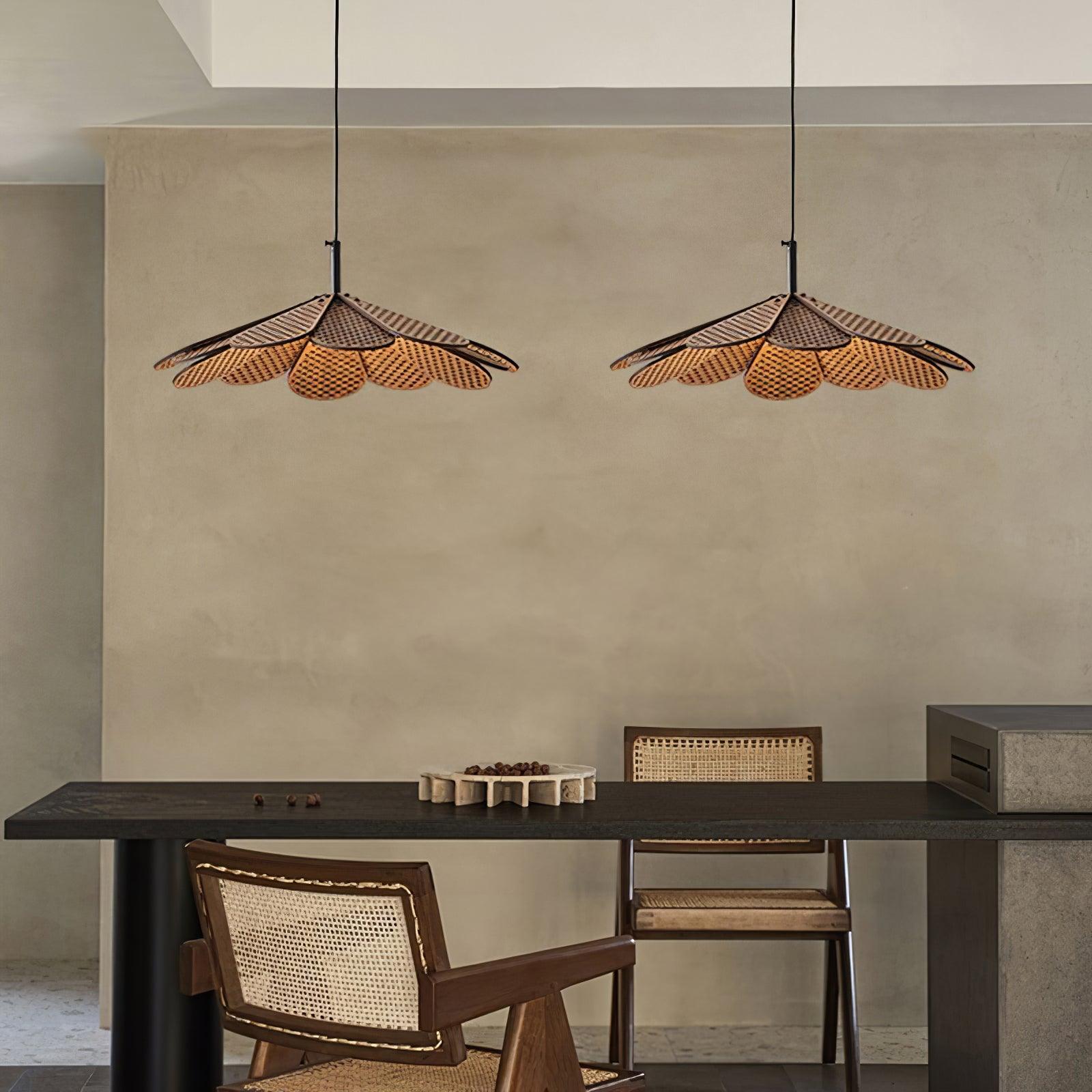 Zevarus Nordic Art Wabi-Sabi Holz Pendelleuchte-Letslighting