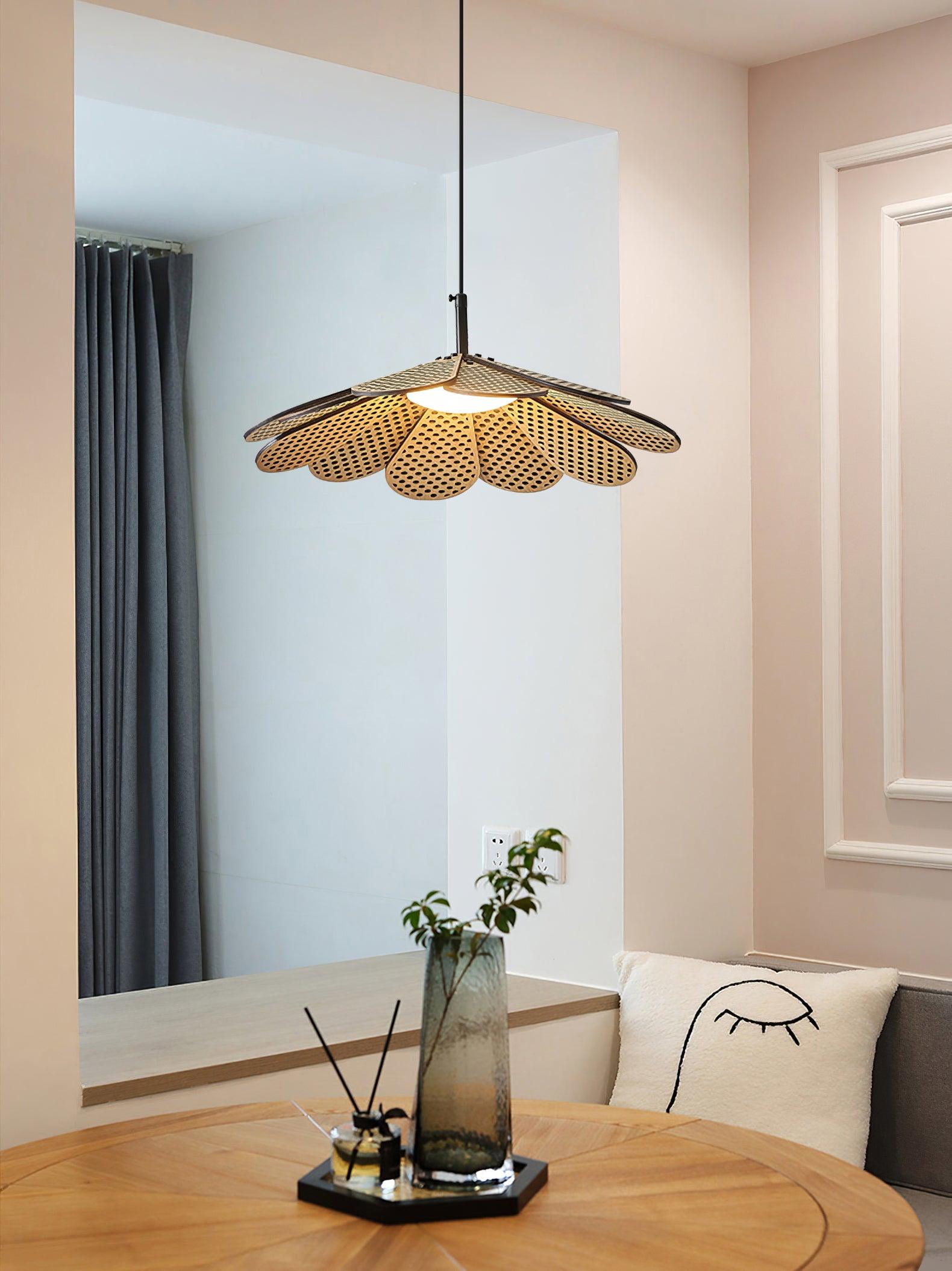 Zevarus Nordic Art Wabi-Sabi Holz Pendelleuchte-Letslighting