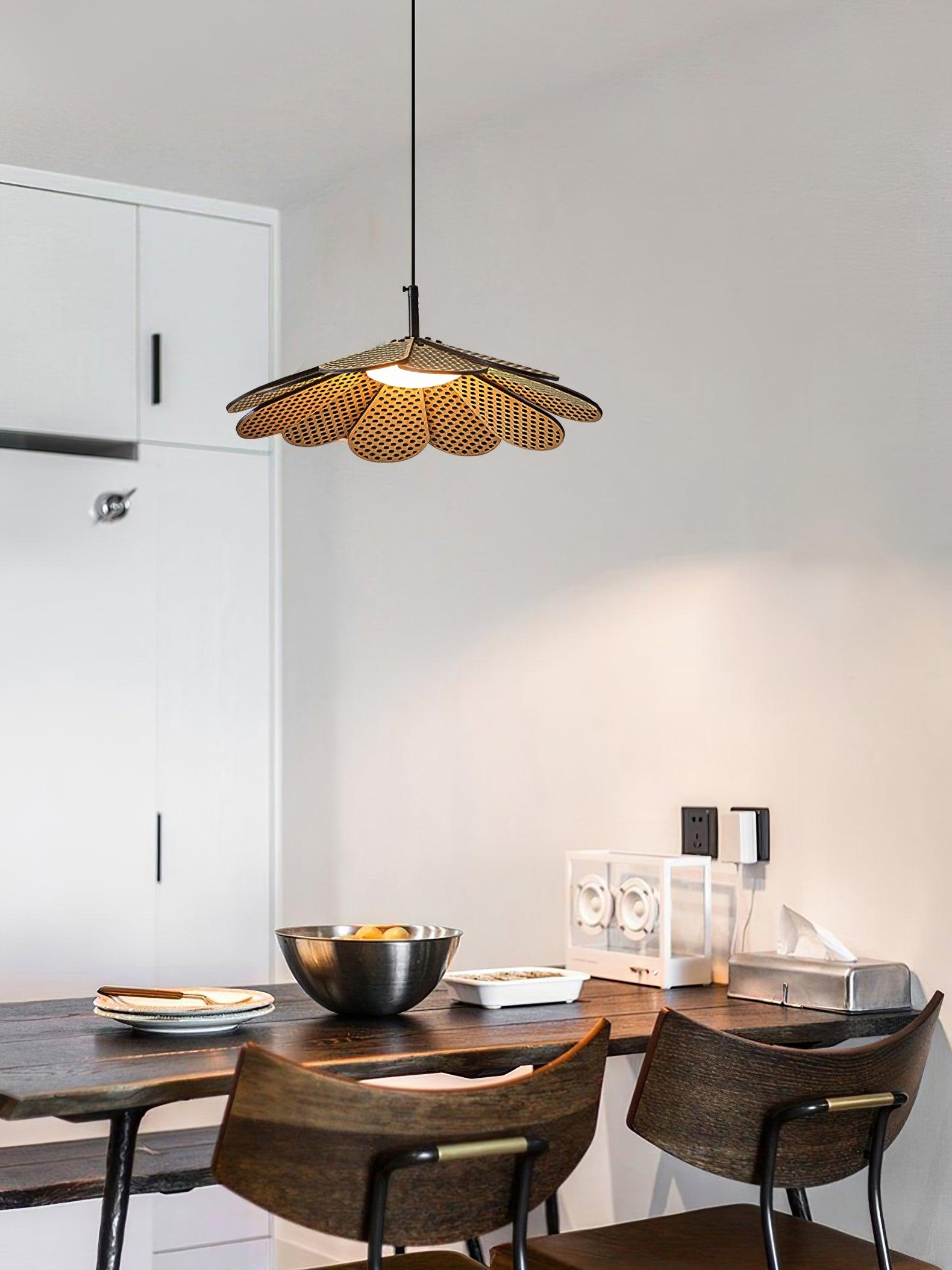 Zevarus Nordic Art Wabi-Sabi Holz Pendelleuchte-Letslighting