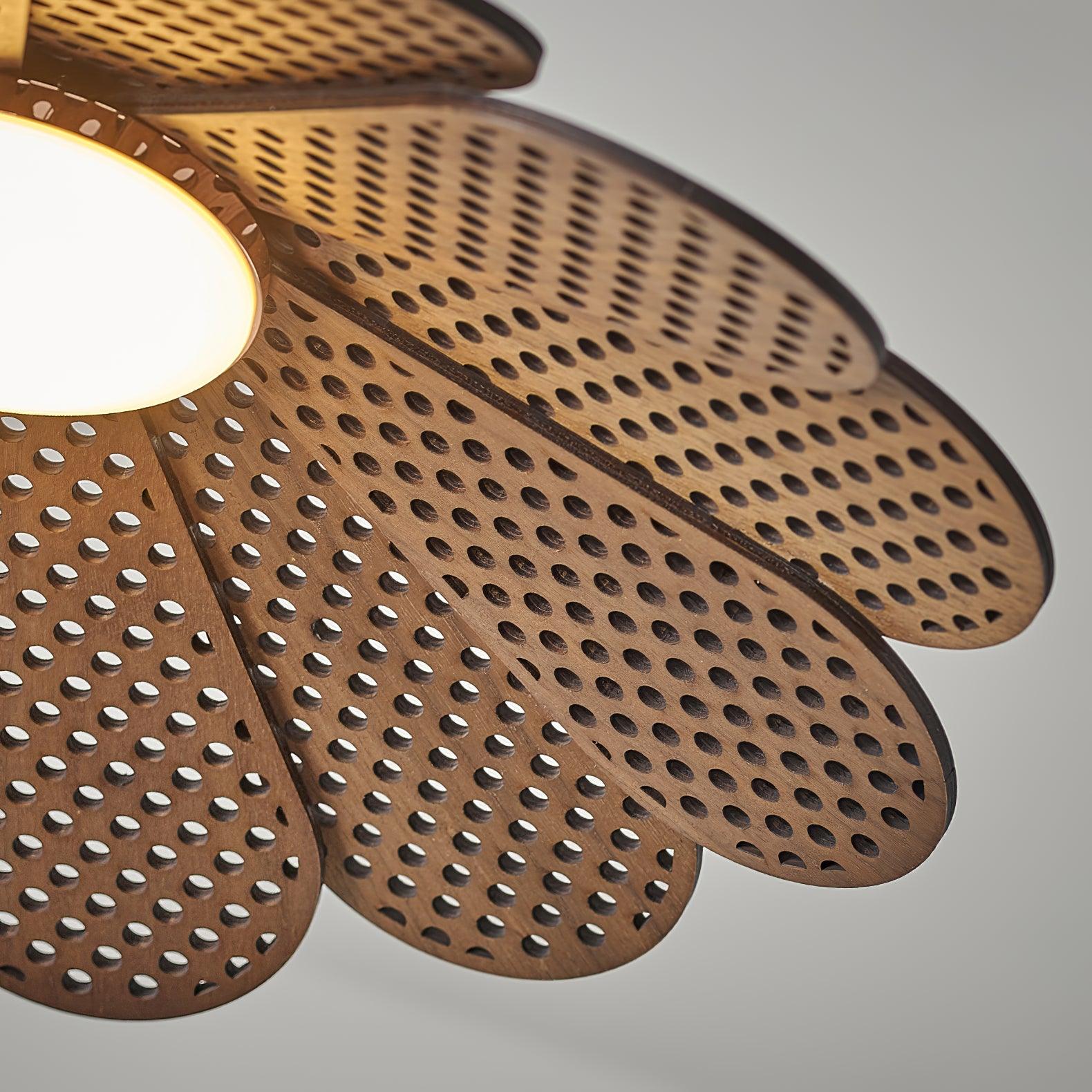 Zevarus Nordic Art Wabi-Sabi Holz Pendelleuchte-Letslighting