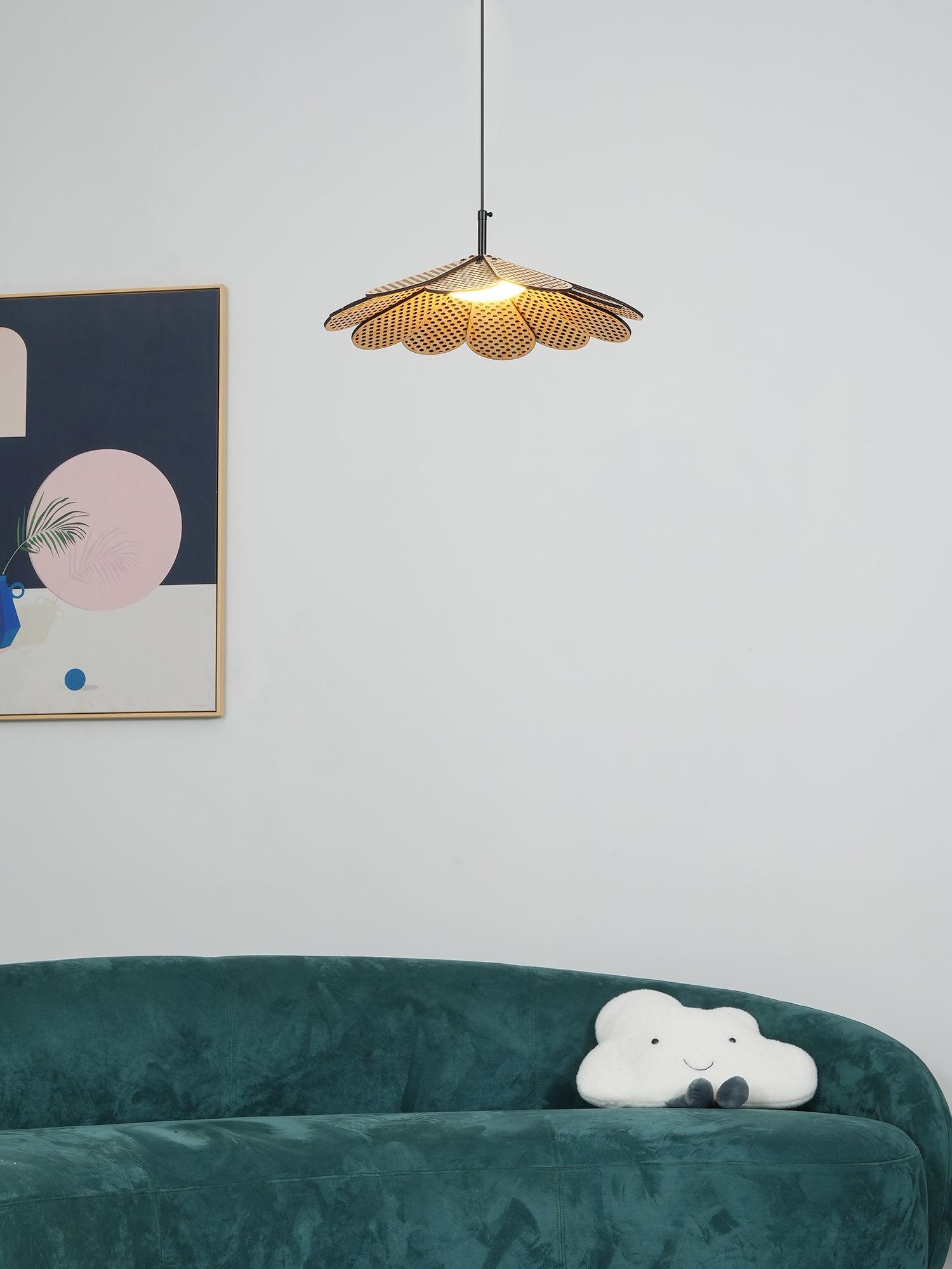 Zevarus Nordic Art Wabi-Sabi Holz Pendelleuchte-Letslighting