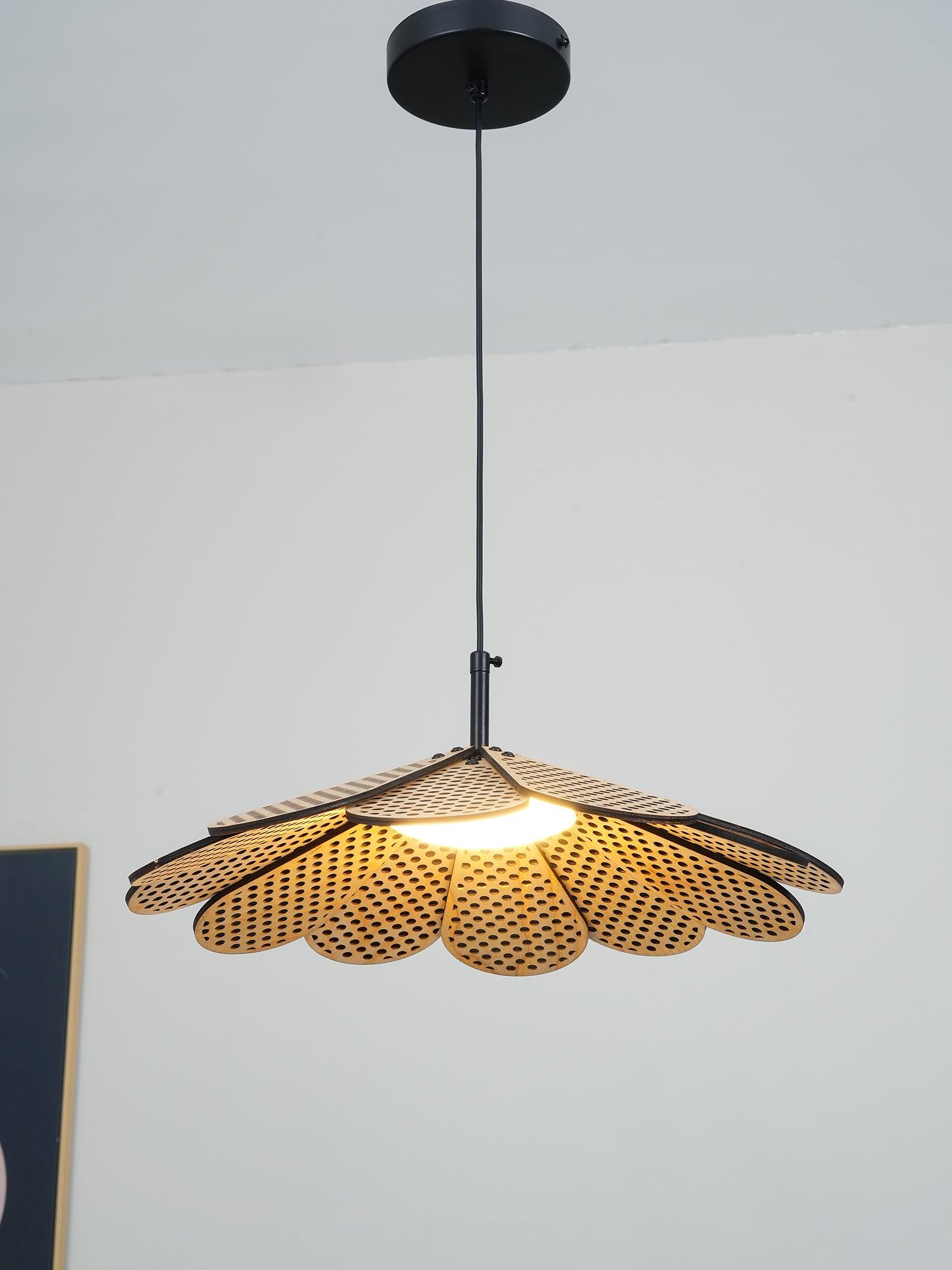Zevarus Nordic Art Wabi-Sabi Holz Pendelleuchte-Letslighting