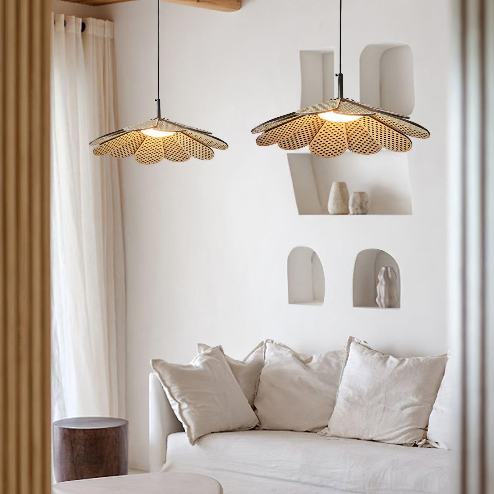 Zevarus Nordic Art Wabi-Sabi Holz Pendelleuchte-Letslighting