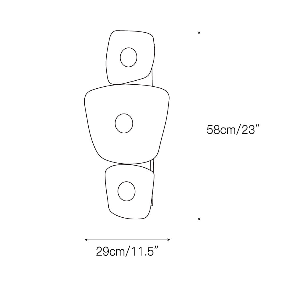 Itheora Individual Creativity Brass Alabaster Wall Lamp - Letslighting