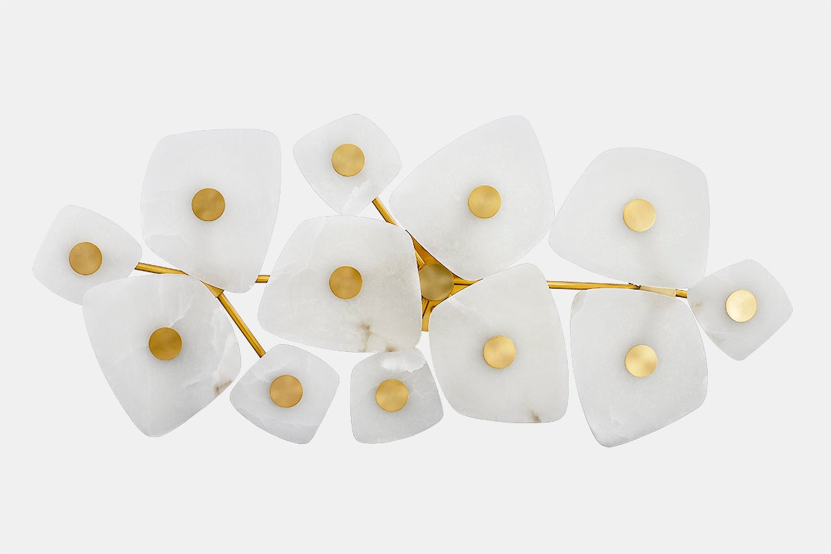 Ilsilyra Petal Shaped Glass Ceiling Light - Neutralighting