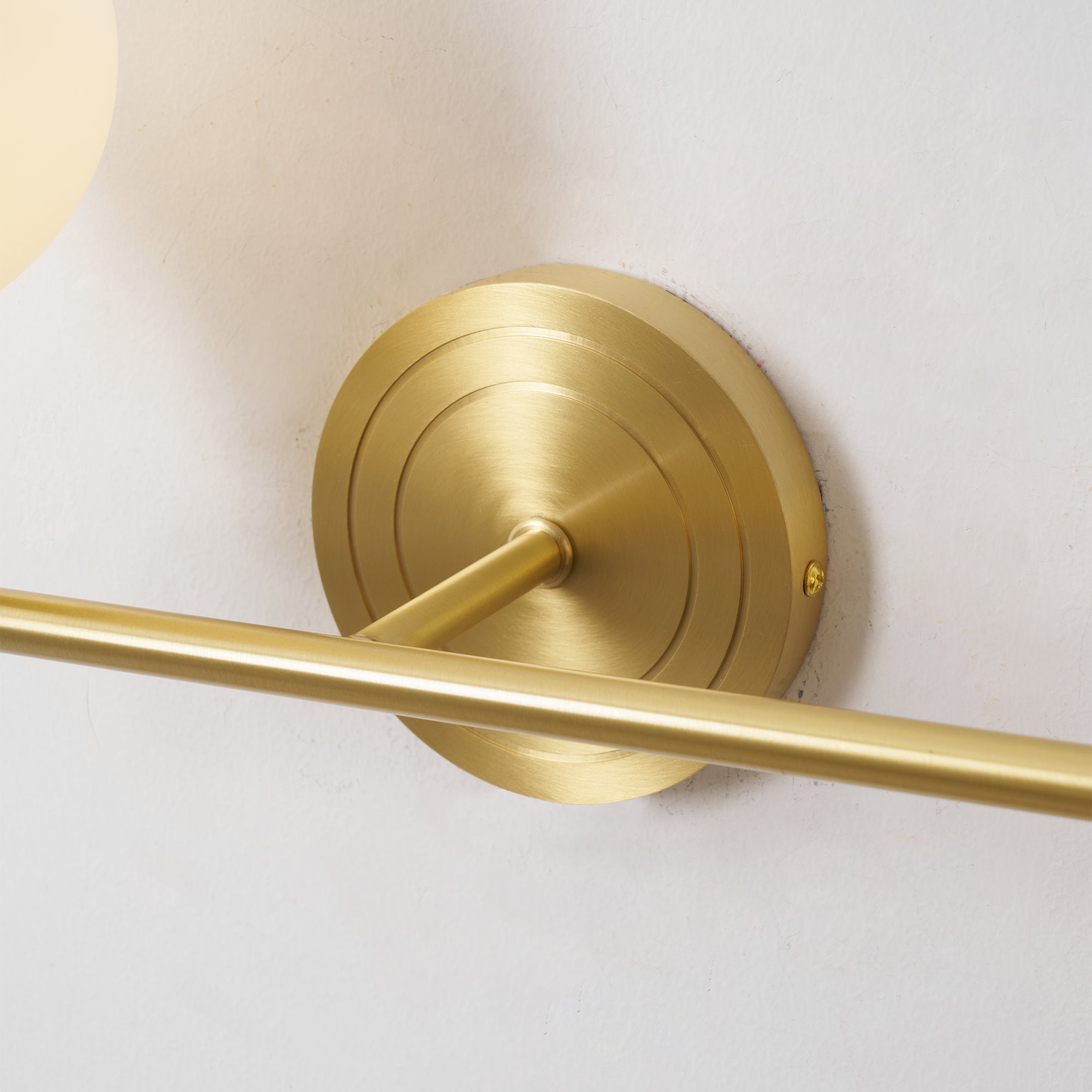 Holten Verstellbare Messing-Glas Wandleuchte-Letslighting