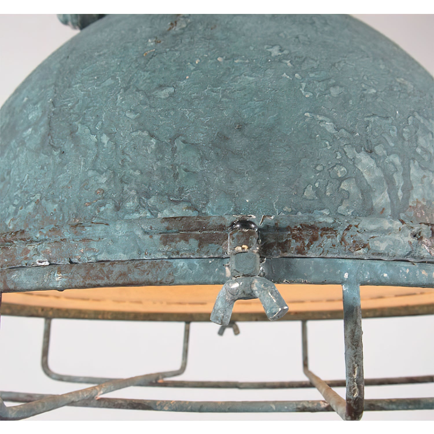 Hopedale Vintage Industrial Antik Grün Pendelleuchte-Letslighting