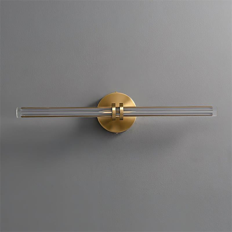 Horizon Messing Glas Wandleuchte-Letslighting