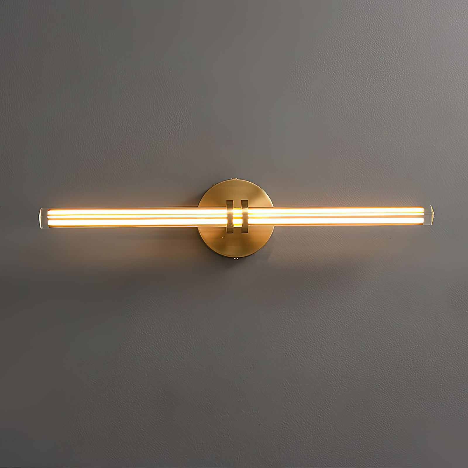 Horizon Messing Glas Wandleuchte-Letslighting