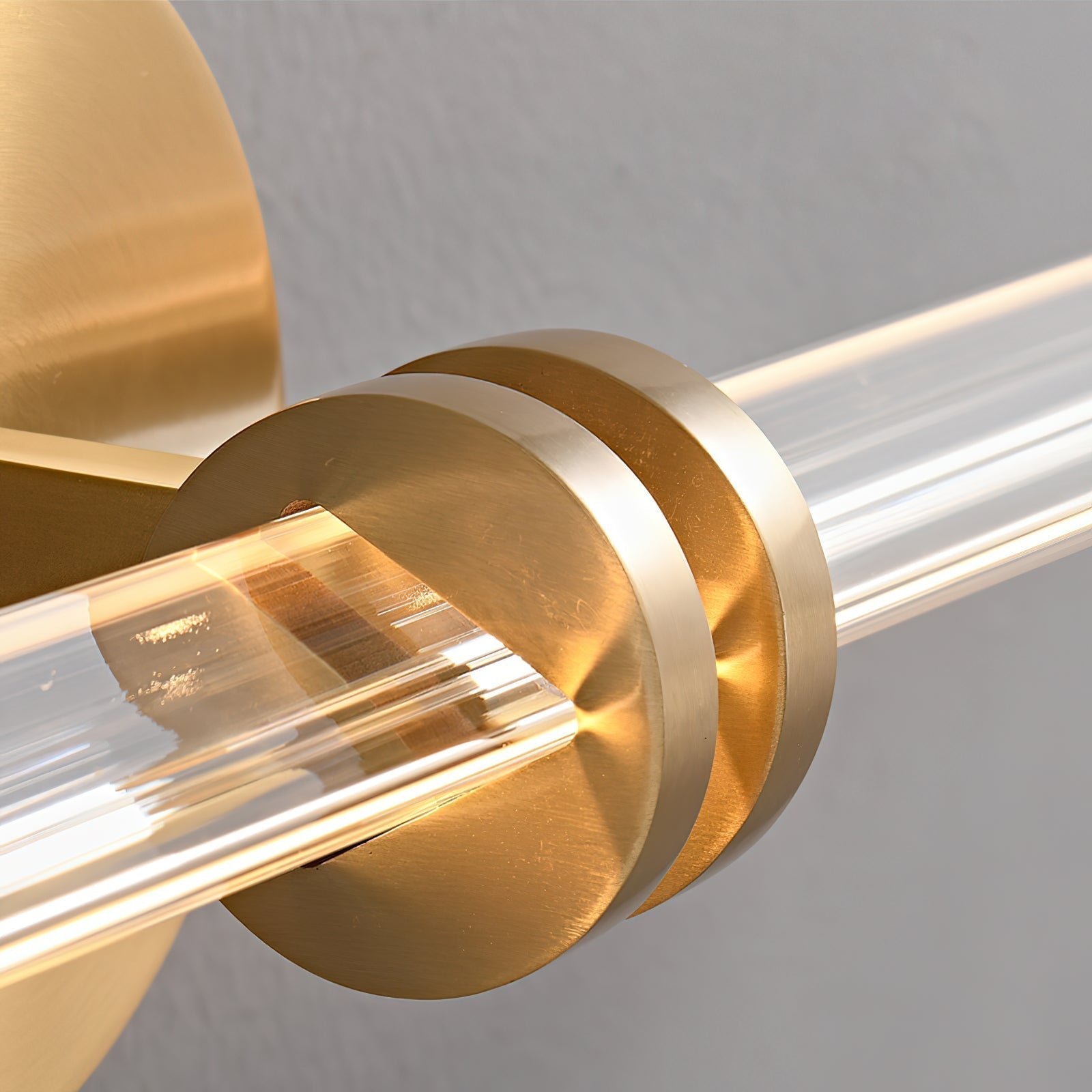 Horizon Messing Glas Wandleuchte-Letslighting