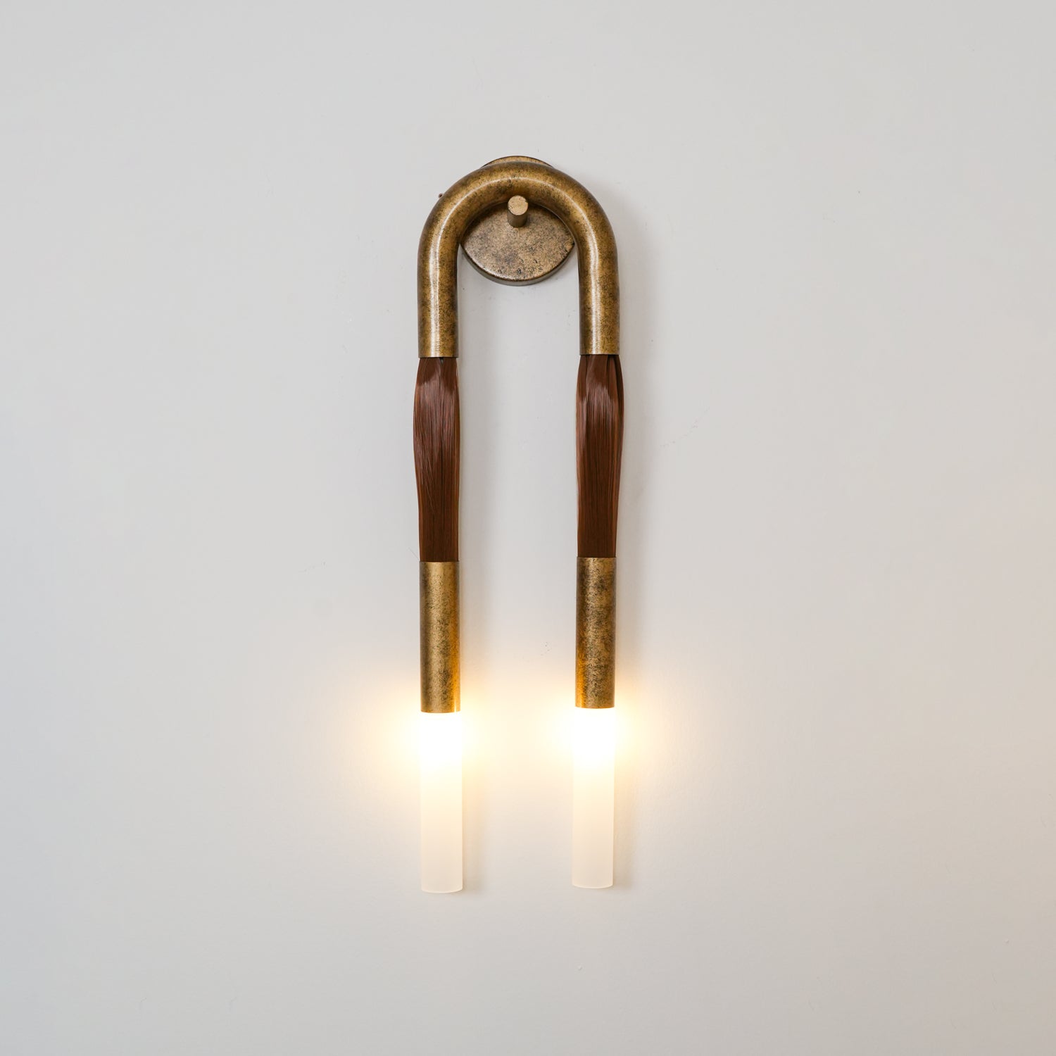Aloft Modern Minimalist Double Head Acrylic Sconce Wall Lamp - Letslighting