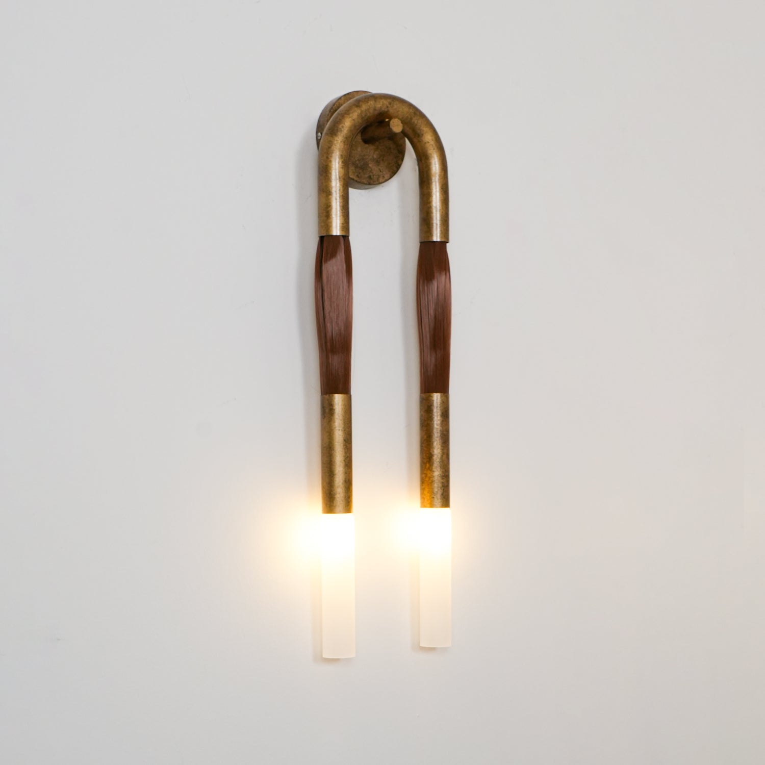 Aloft Modern Minimalist Double Head Acrylic Sconce Wall Lamp - Letslighting