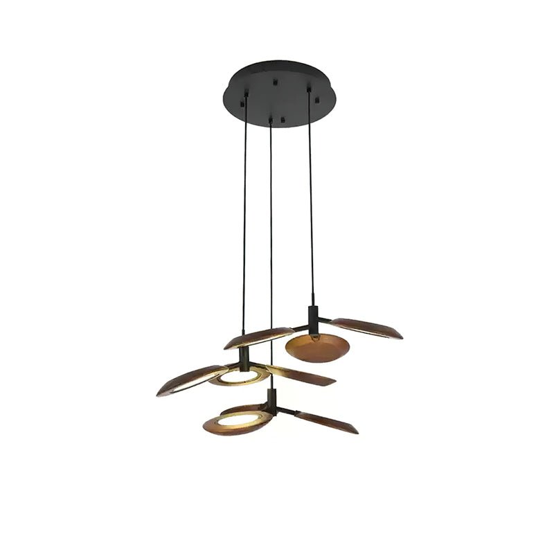 Alnoraris Tiered Wood Pendant Light - Blowlighting