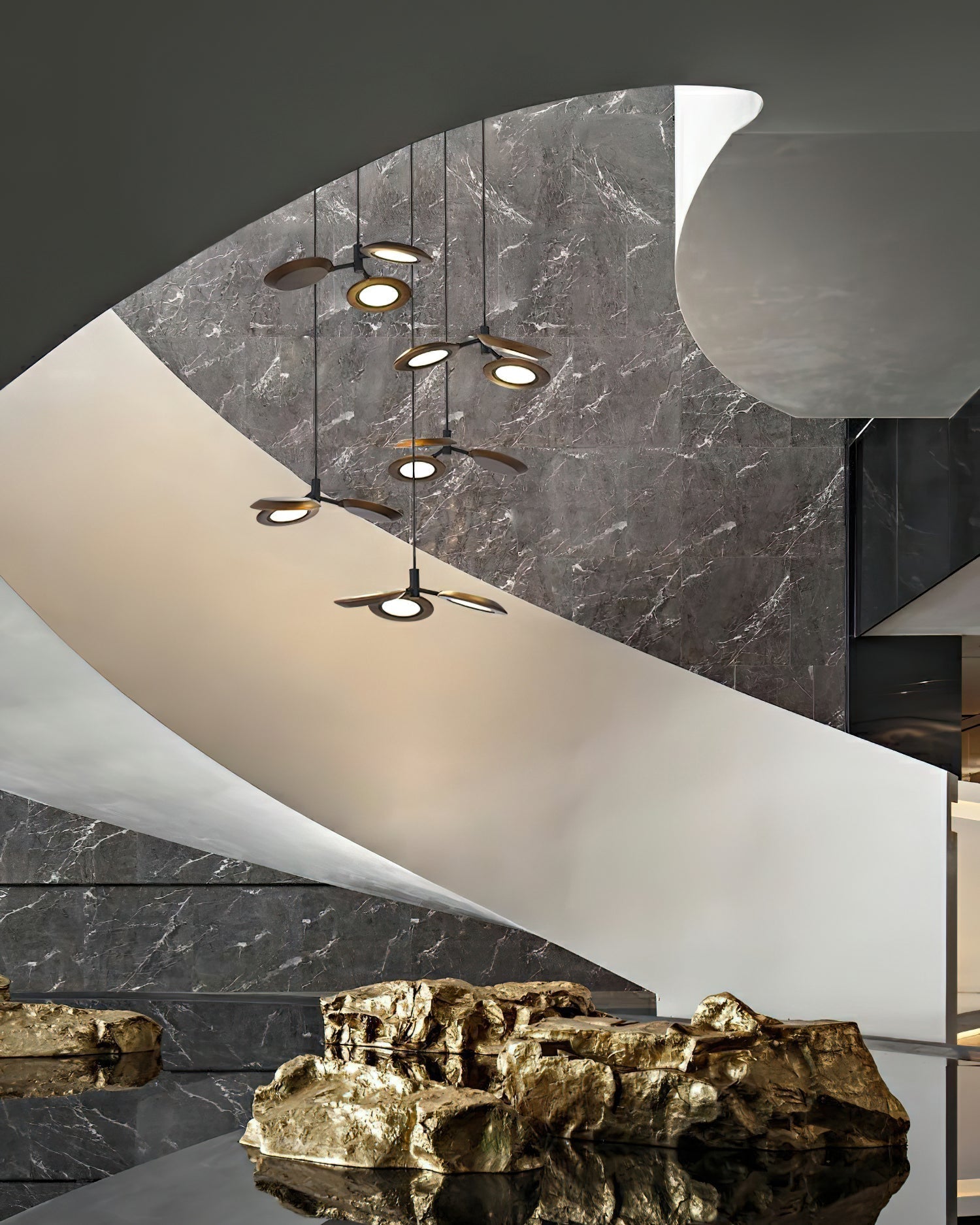 Alnoraris Tiered Wood Pendant Light - Blowlighting