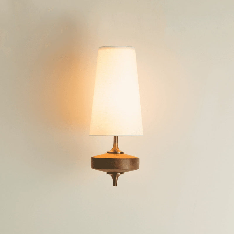 Nydorisra Antike Vintage Wandleuchte aus Messing-Letslighting