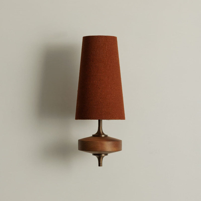 Nydorisra Antike Vintage Wandleuchte aus Messing-Letslighting
