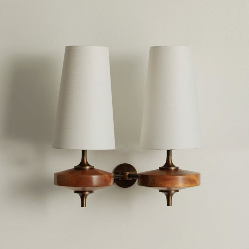 Nydorisra Antike Vintage Wandleuchte aus Messing-Letslighting
