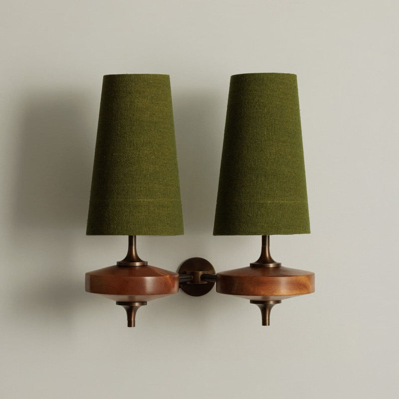 Nydorisra Antike Vintage Wandleuchte aus Messing-Letslighting
