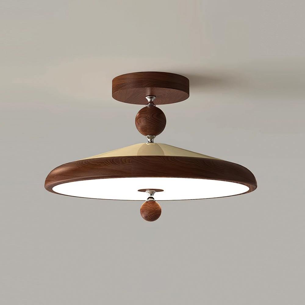 Belano Minimalistische Deckenleuchte aus Holz-Letslighting