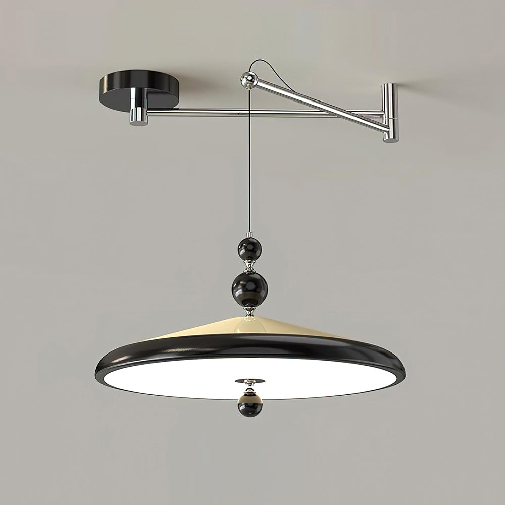 Geyon Pendelleuchte Modern Holz Metall Verstellbar-Letslighting