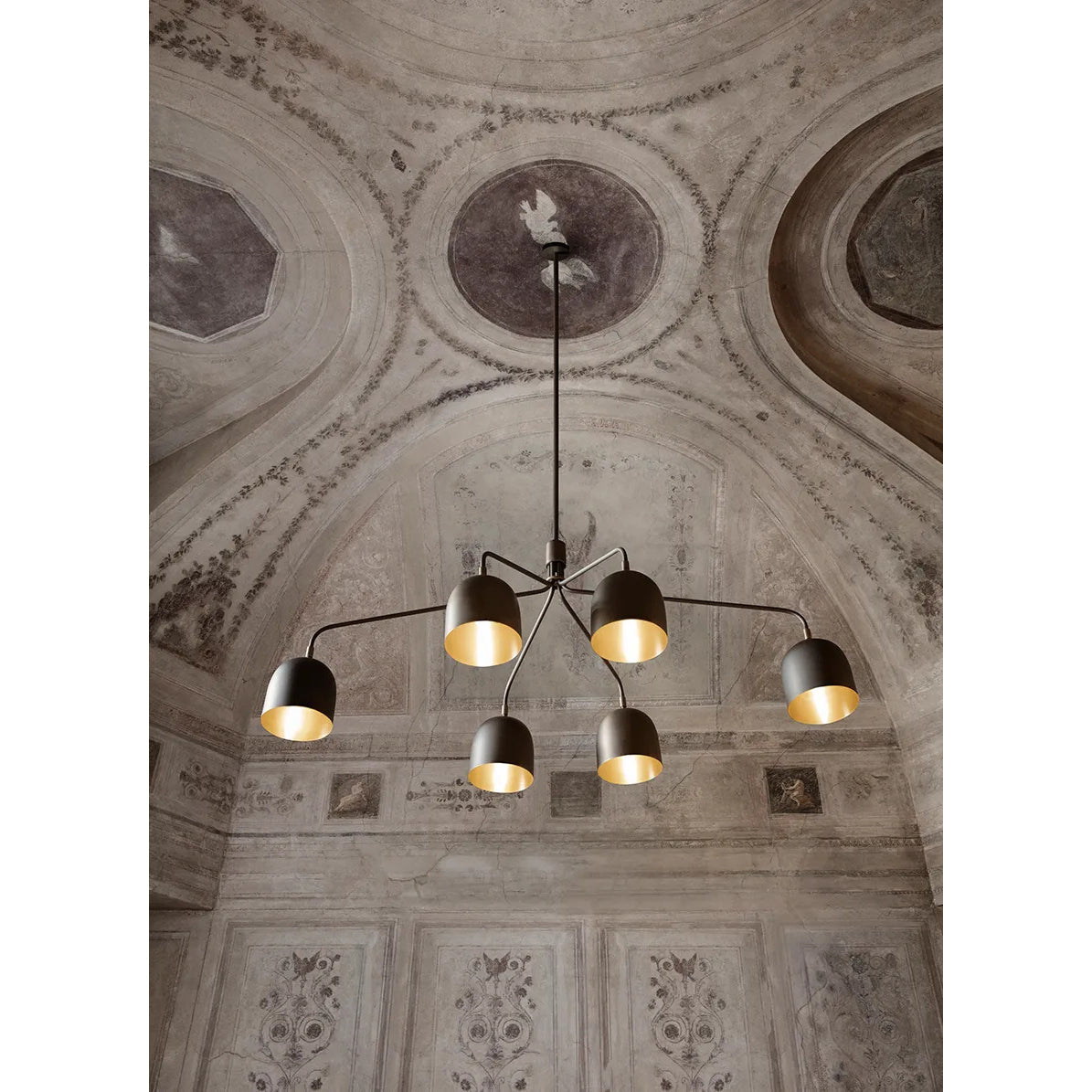 Aursolos Minimalistischer Vintage-Industrie-Kronleuchter-Letslighting