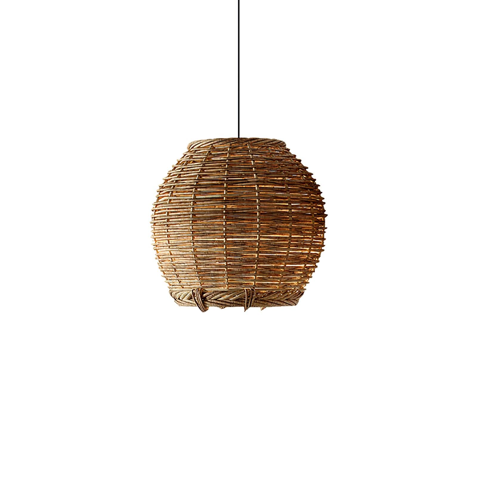 Wickora Vintage Weide Pendelleuchte-Letslighting
