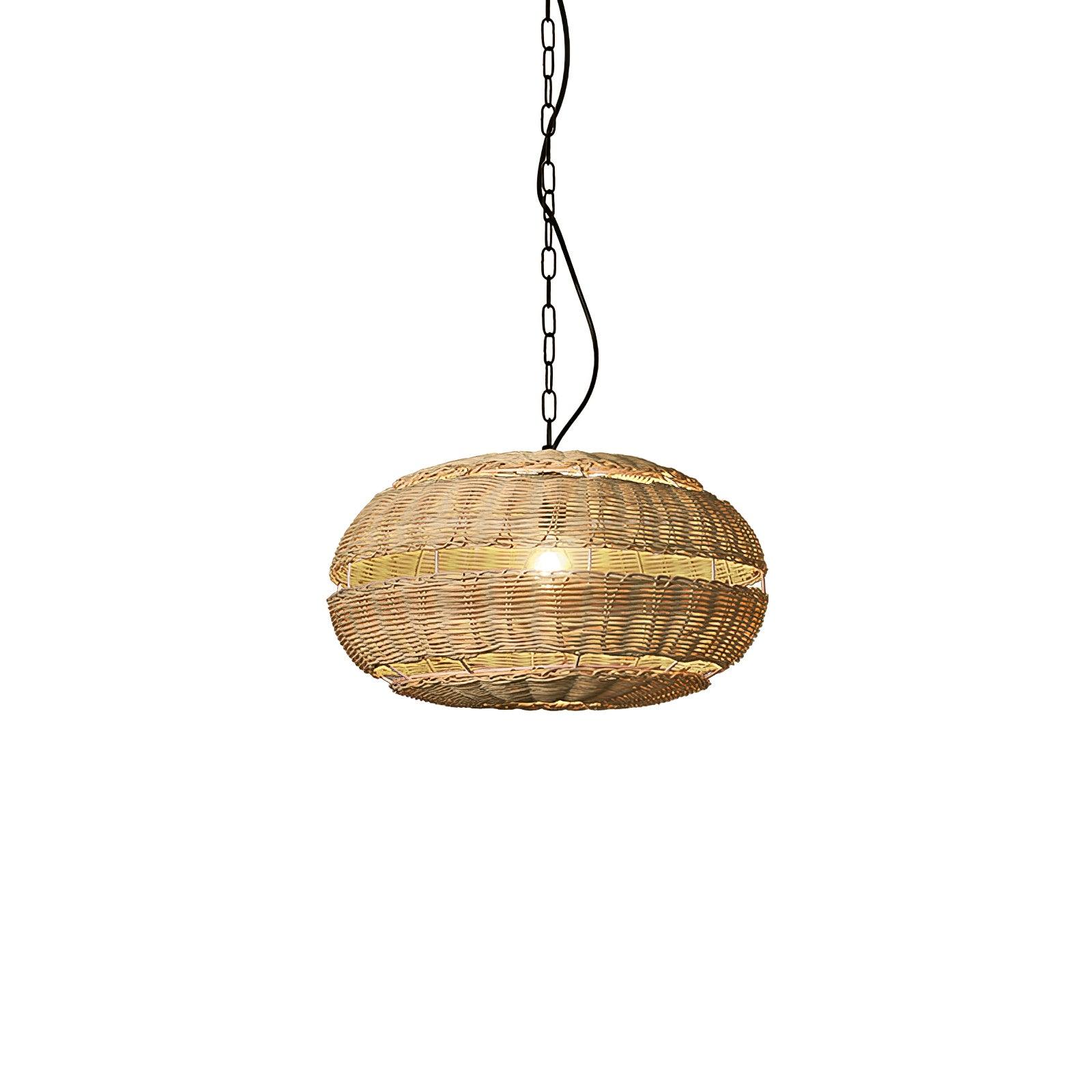 Wickora Vintage Weide Pendelleuchte-Letslighting