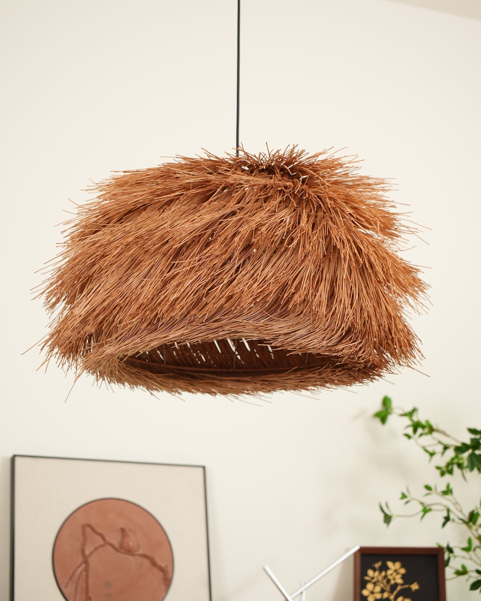 Wickora Vintage Weide Pendelleuchte-Letslighting