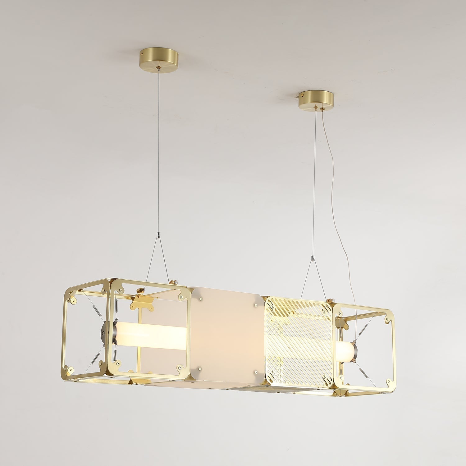 Atheor Premium-Nordische-Kunst-Messing-Anhängerlampe-Letslighting