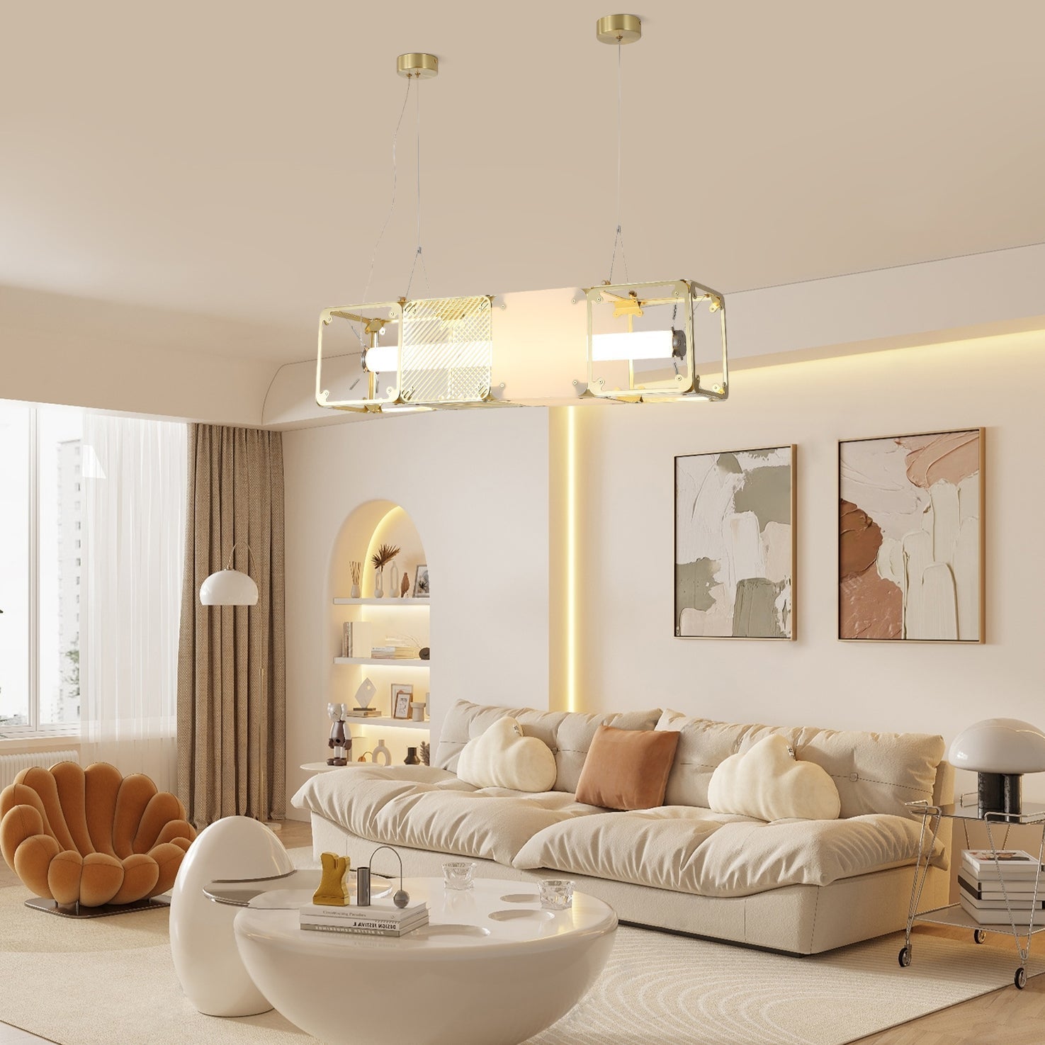 Atheor Premium-Nordische-Kunst-Messing-Anhängerlampe-Letslighting