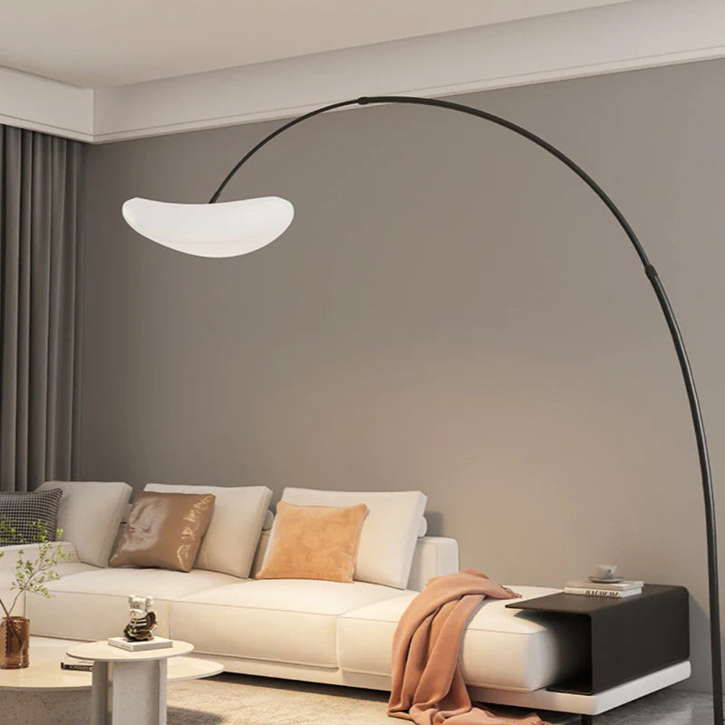 Aria Stehlampe Modern LED Weiß/Schwartz Wohn/Schlafzimmer Dimmbar-Letslighting