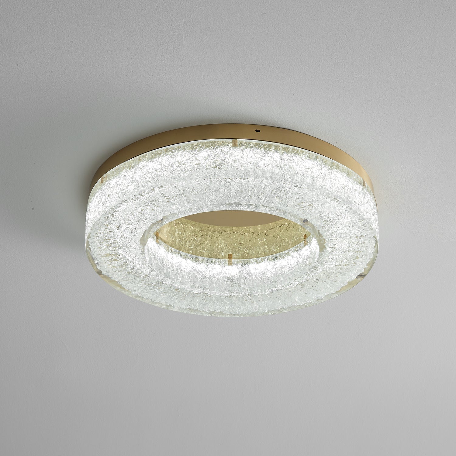 Ice Crack Circle Ceiling Lamp - Blowlighting