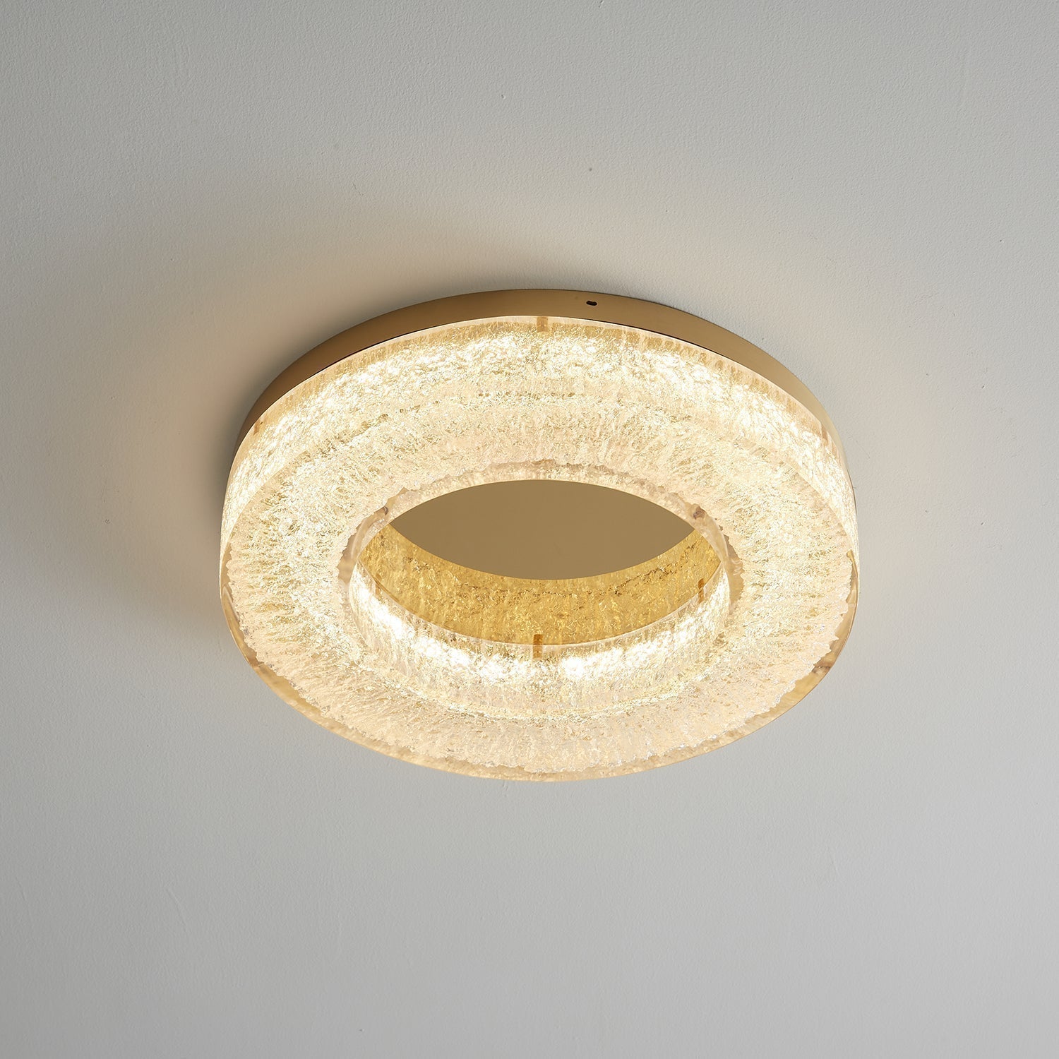 Ice Crack Circle Ceiling Lamp - Blowlighting