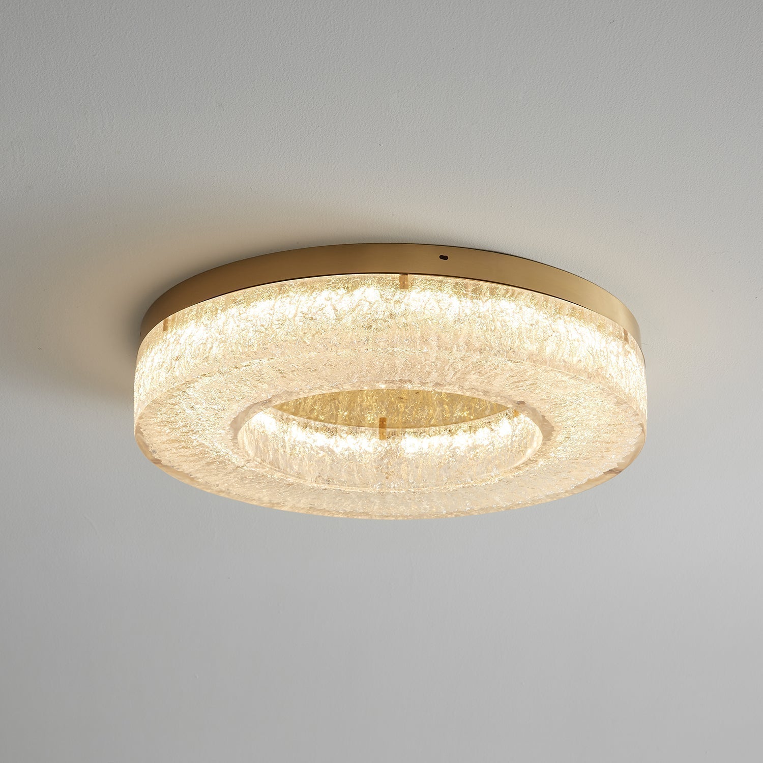 Ice Crack Circle Ceiling Lamp - Blowlighting