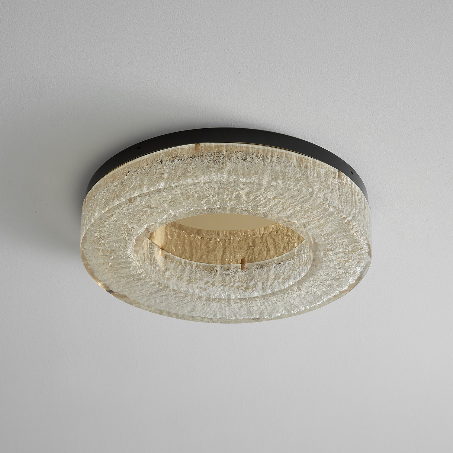 Ice Crack Circle Ceiling Lamp - Blowlighting