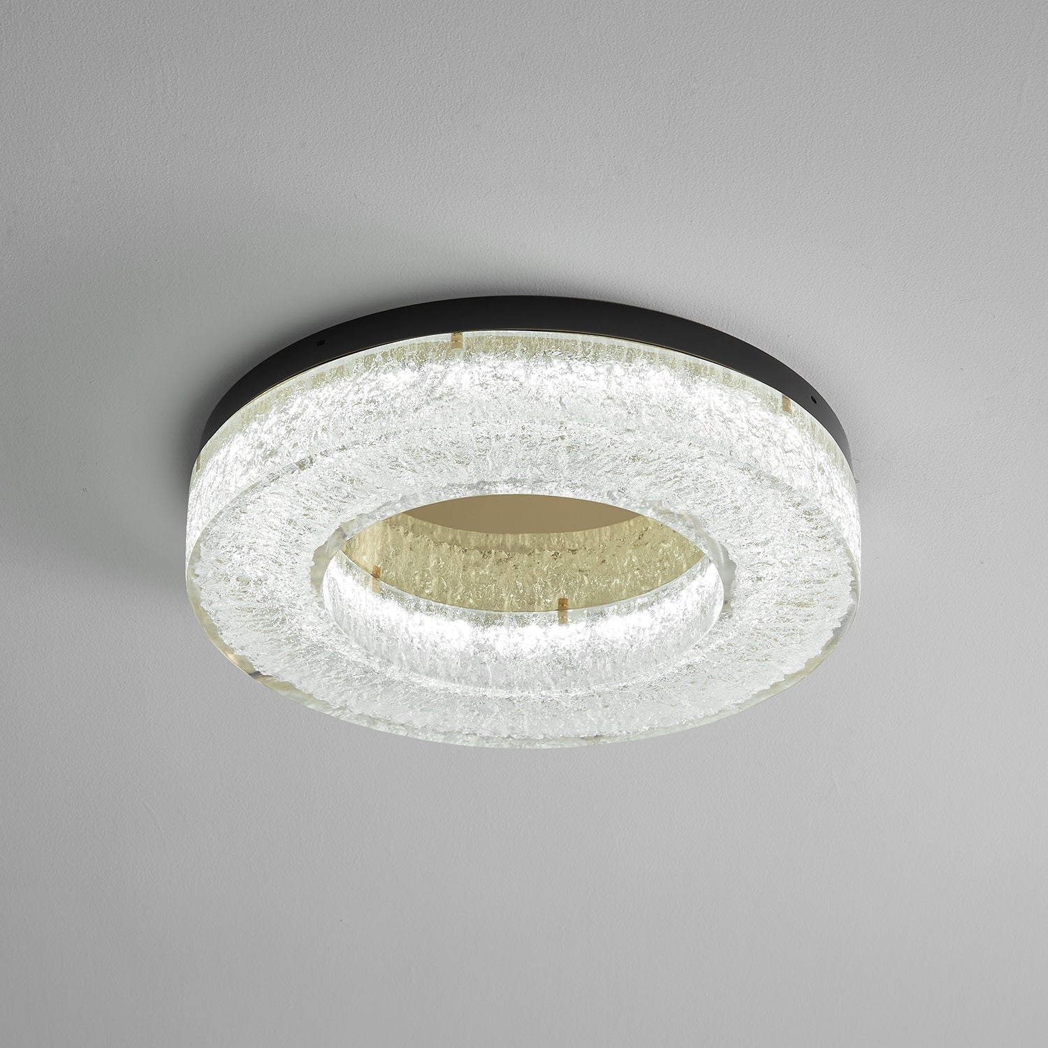 Ice Crack Circle Ceiling Lamp - Blowlighting